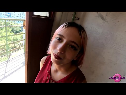 ❤️ 學生性感在內陸吸了一個陌生人 - 射在他臉上 ️❌ 蕩婦 在我們 ❌️❤